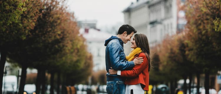 pareja enamorada