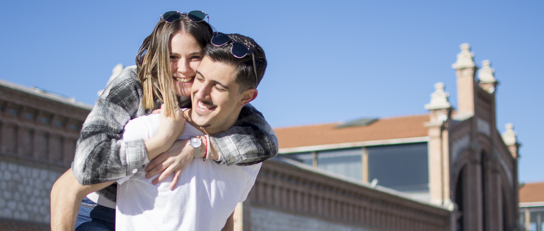 pareja feliz